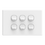 Thumbnail: iSwitch - Trim Series - 6 Gang Switch 10A Horizontal