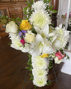 Standying Cross Spray, sympathy 