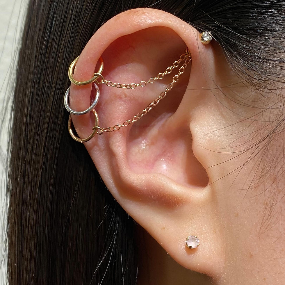 Triple Helix_Industrial_Mixed Metals_Ear Piercings.jpg