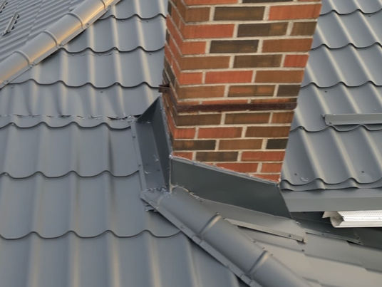 ThyssenKrupp G90 steel roof with Monterey Tile style