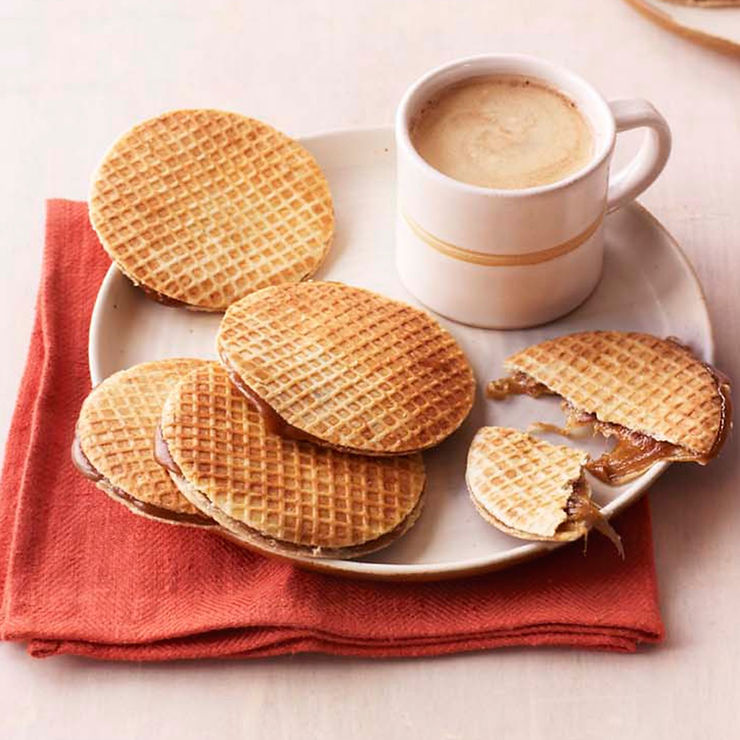 Stroopwafel: o waffle holandês