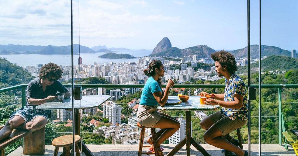 A mistura perfeita de natureza e cidade grande