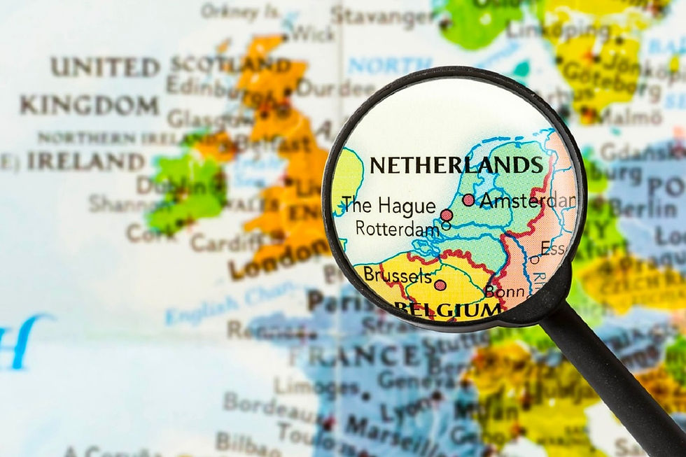Cerca de metade do território da Holanda fica a menos de 1 metro acima do nível do mar