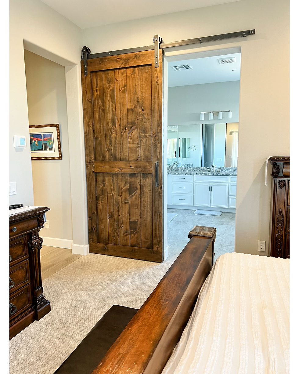 Thumbnail: 3-Rail Plank Barn Door