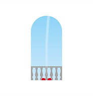 Martin-Luther-Holy-Father-Series-Empty-Architectural-Arch-Digital-Print-White-Metal-Heidi-Popovic