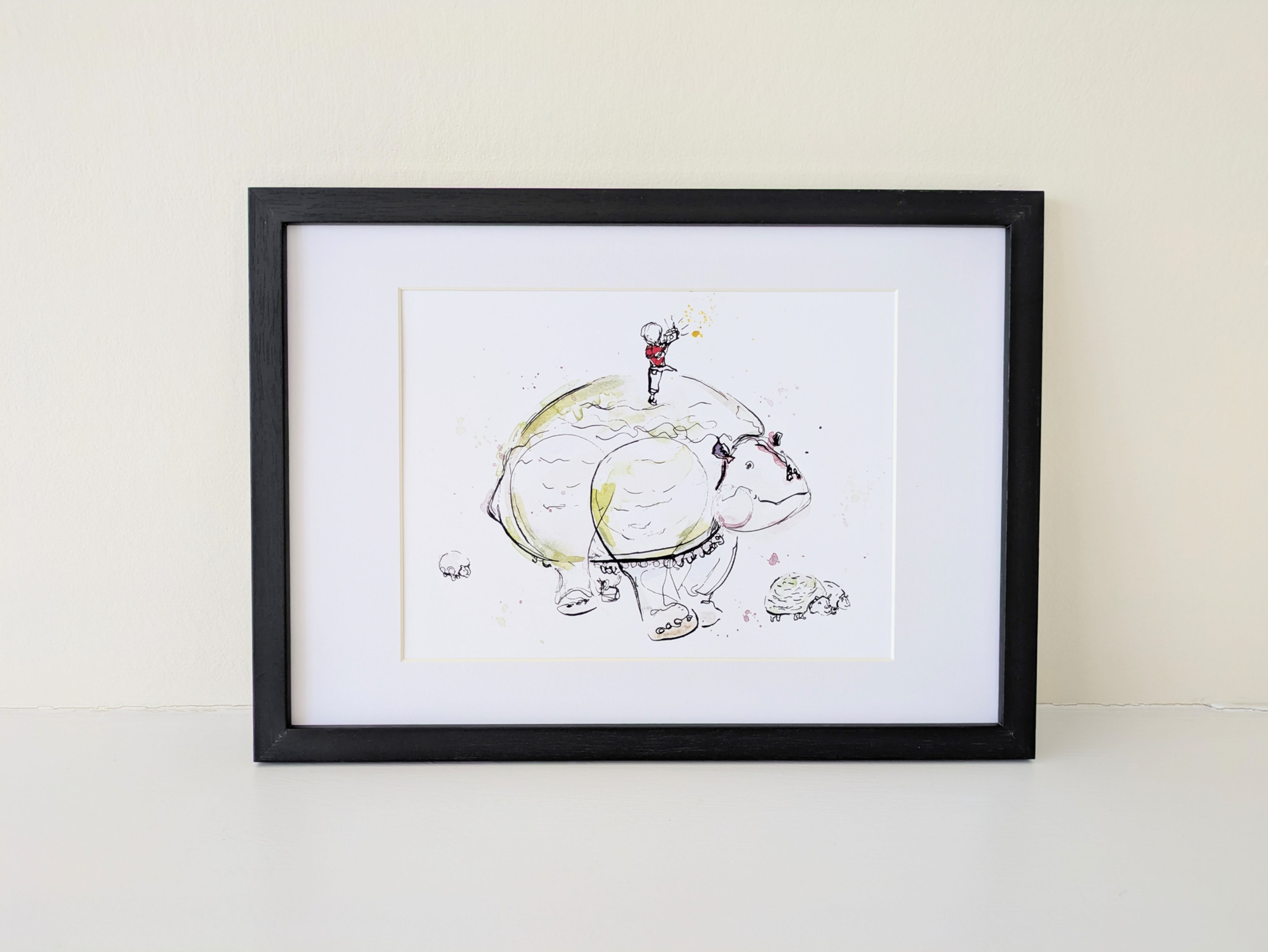 Glyptodon Print