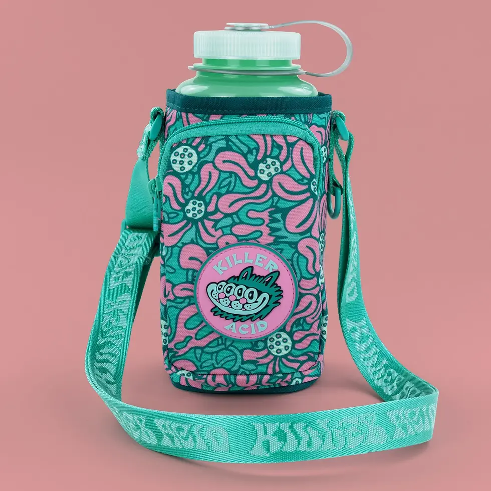 Thumbnail: Killer Acid Melting Florals Bottle Bag