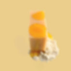 Miniatura: sapone naturale con argilla caolino e miele colore caramello