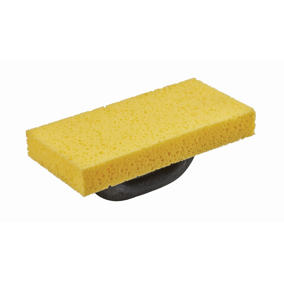 Thumbnail: RAGNI HYDROCELL CLEANING TILERS SPONGE TROWEL  ABS HANDLE 40MM X 280MM X 140MM