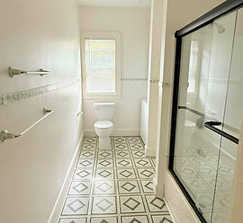 Walk in shower