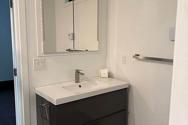 Bathroom Sink installed