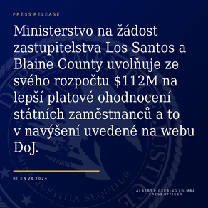 Uvolnění rozpočtu na navýšení platů státních zaměstnanců