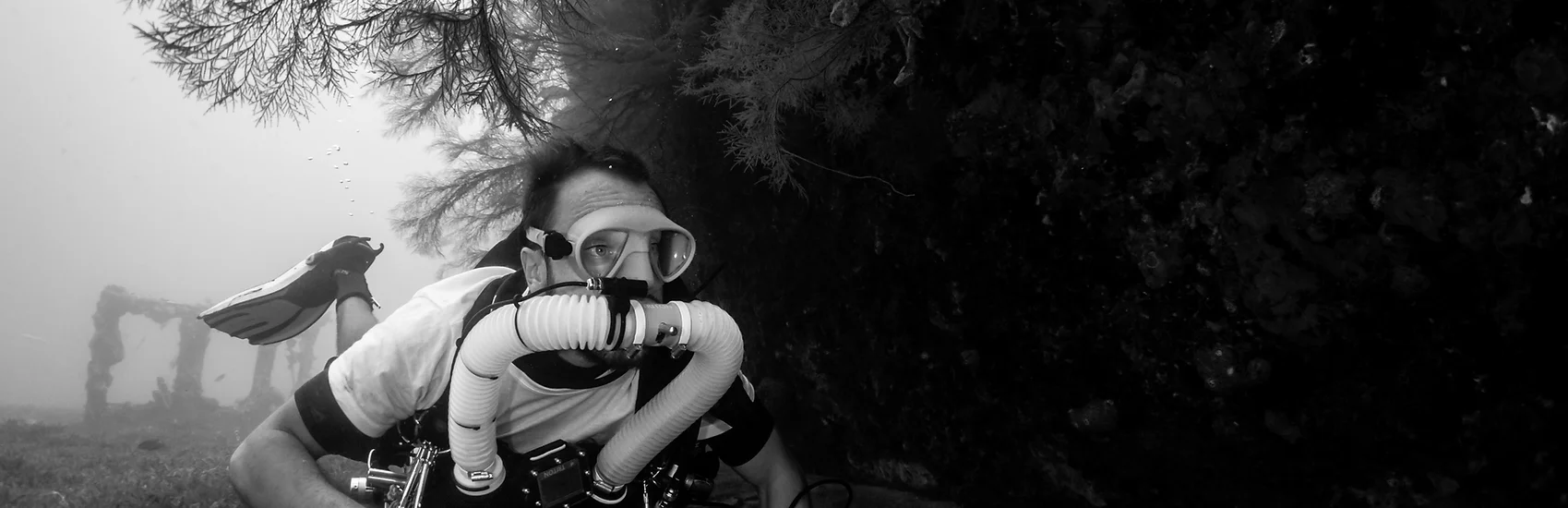 Underwater avec Turtle Dive Tek