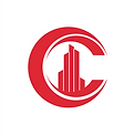 CPR logo red buildings with the letter c