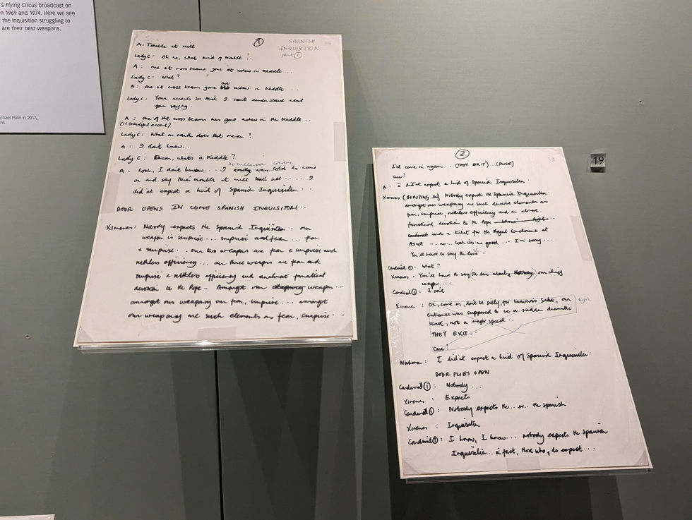 Monty Python The Spanish Inquisition script
