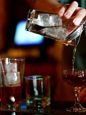 Bartender Pouring Drink