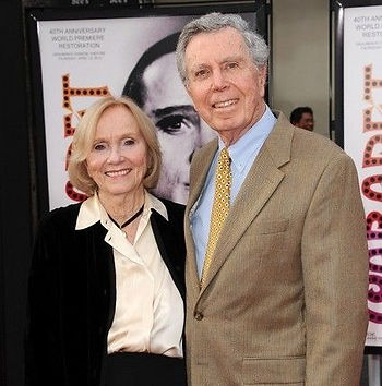 Jeffrey Hayden and his wife, Eva Marie Saint