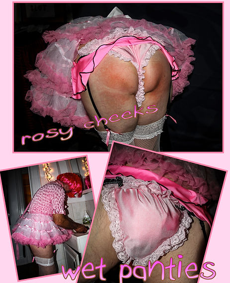 sissy maid wet panties