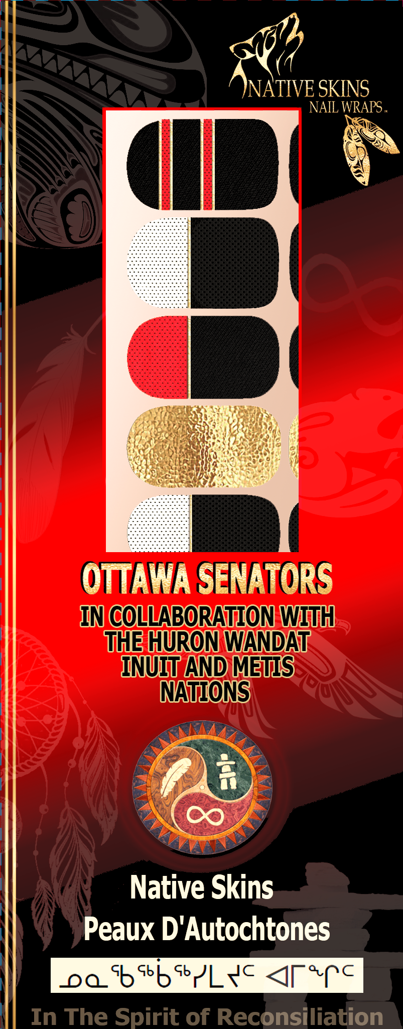 Thumbnail: Ottawa Senators        Home - Native Skins