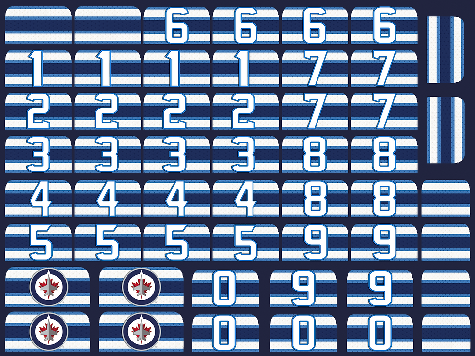 Thumbnail: Winnipeg Jets......                          Home Jersey