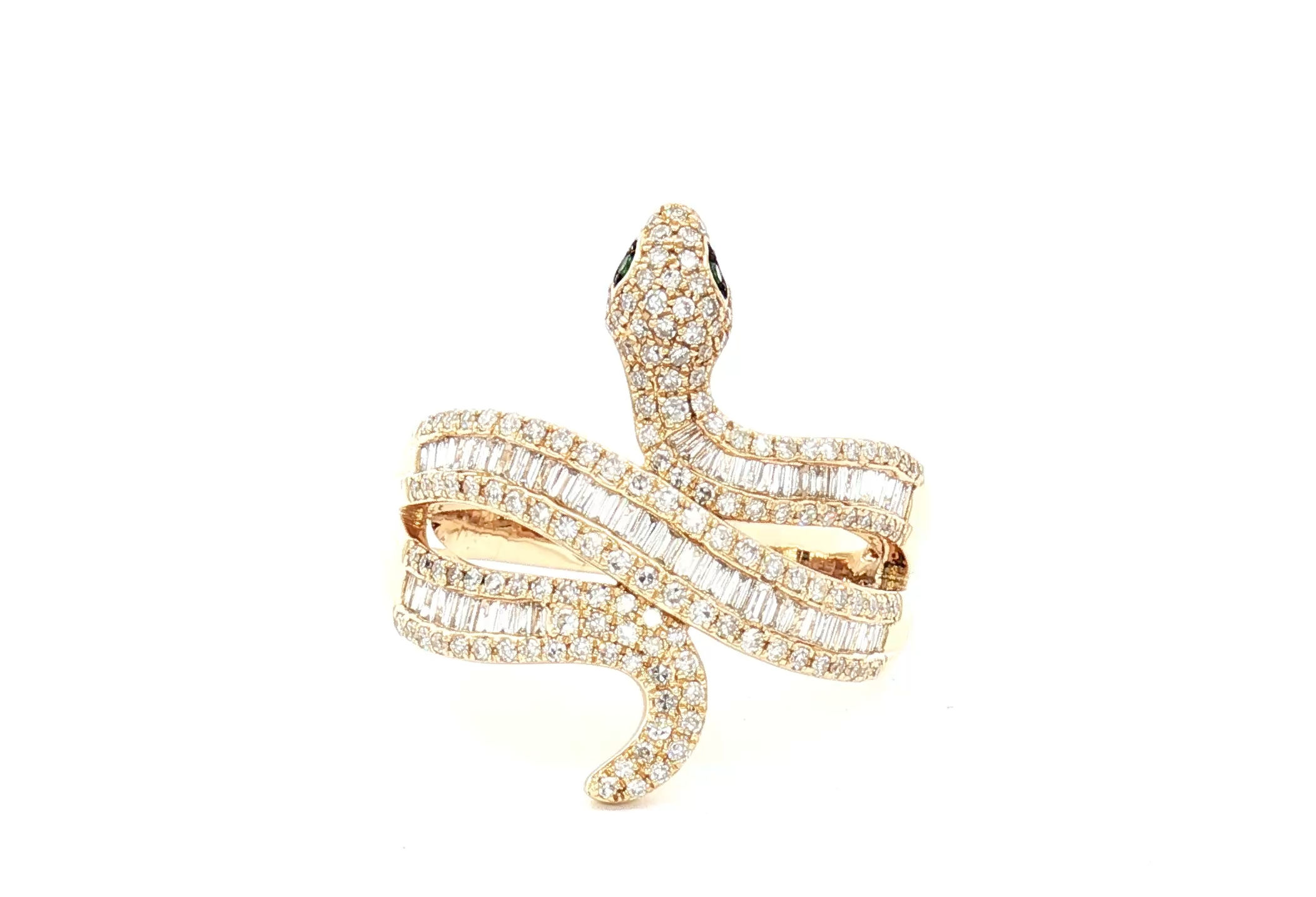 Diamond Snake Ring