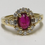 Thumbnail: Ruby and Diamond Fashion Ring