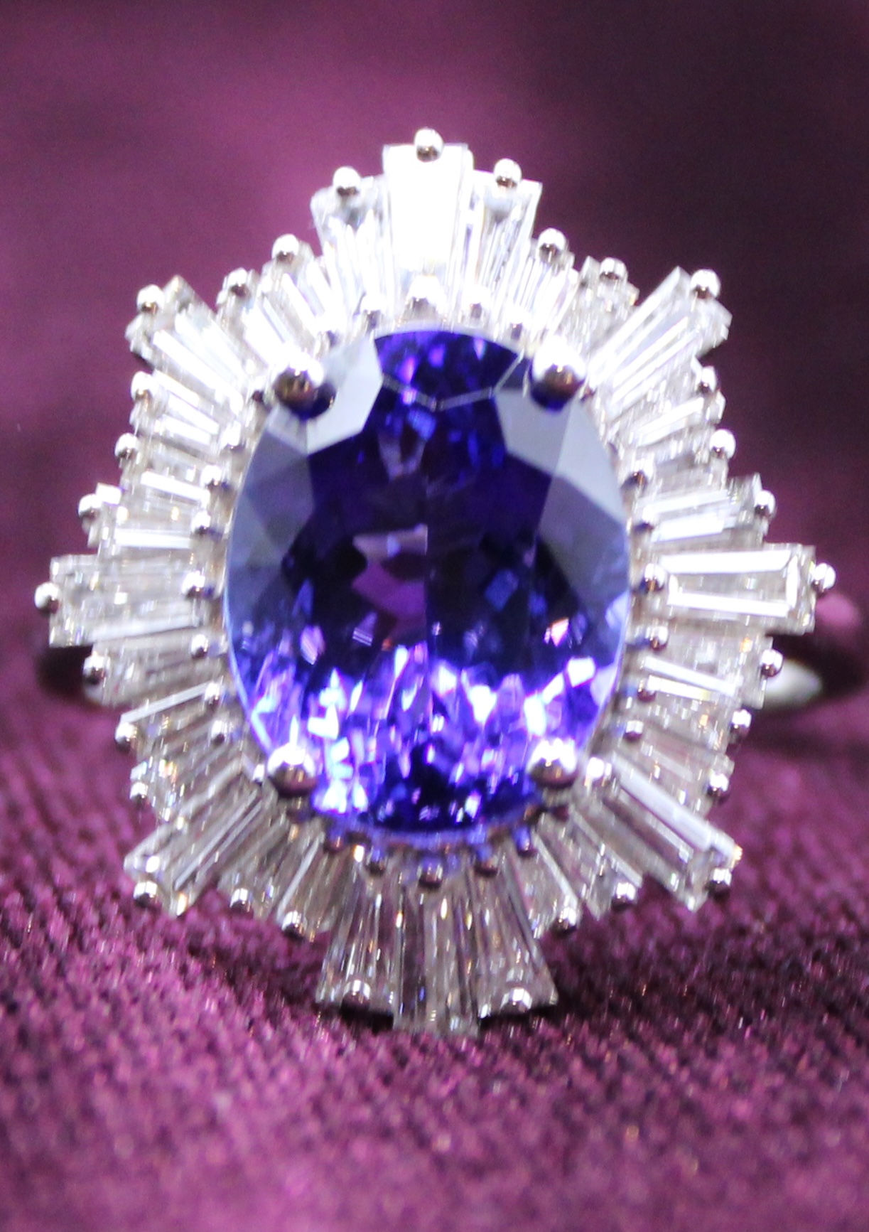 One of a Kind Tanzanite Ring