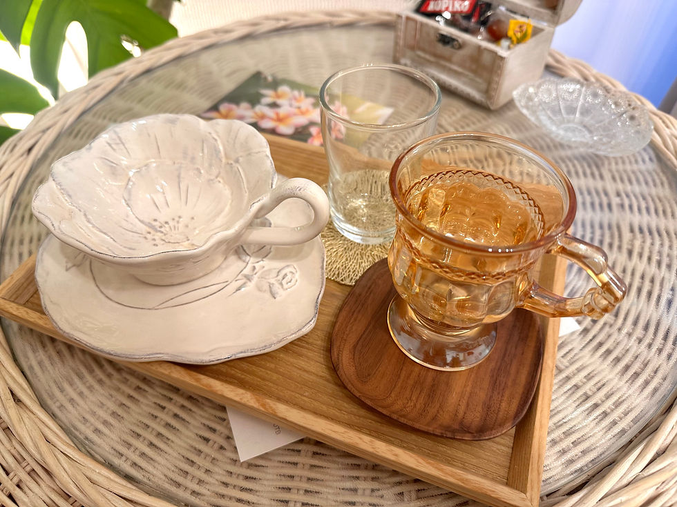 グラスも種類豊富