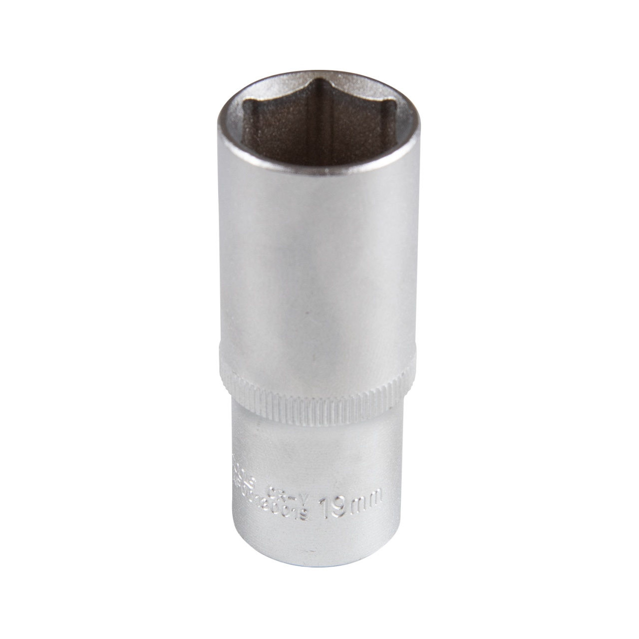 Головка торцевая глубокая шестигранная 3/8", 19 мм AFFIX AF00130019