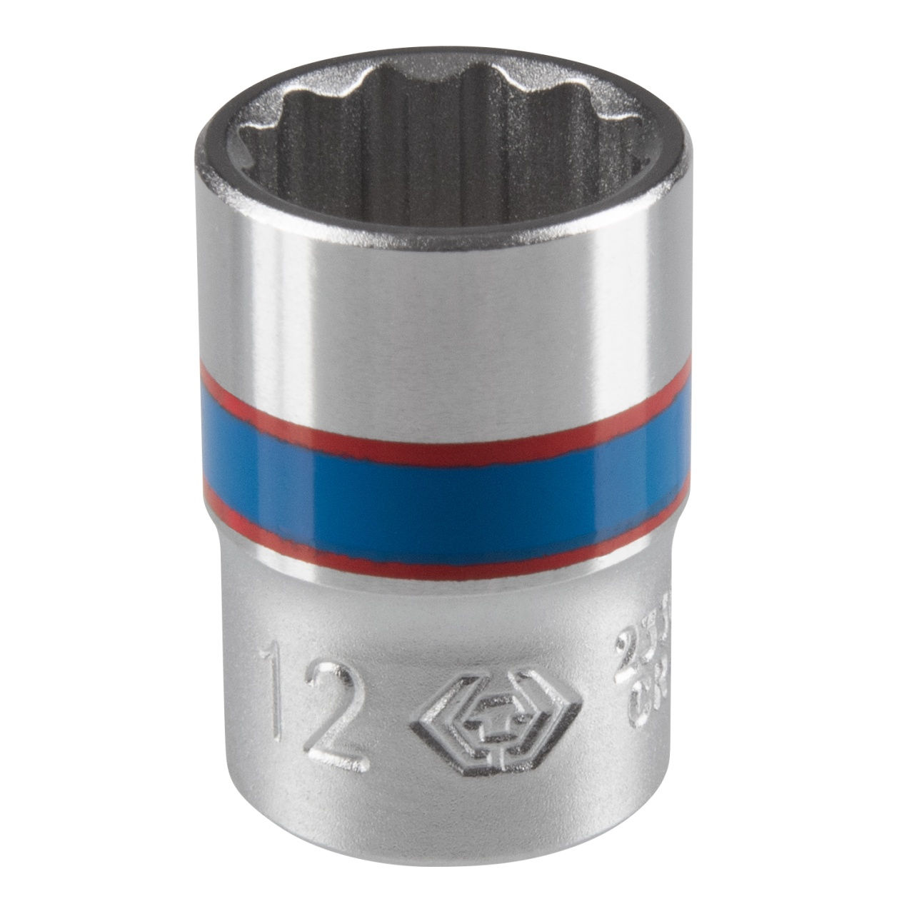Головка торцевая стандартная двенадцатигранная 1/4", 12 мм KING TONY 233012M