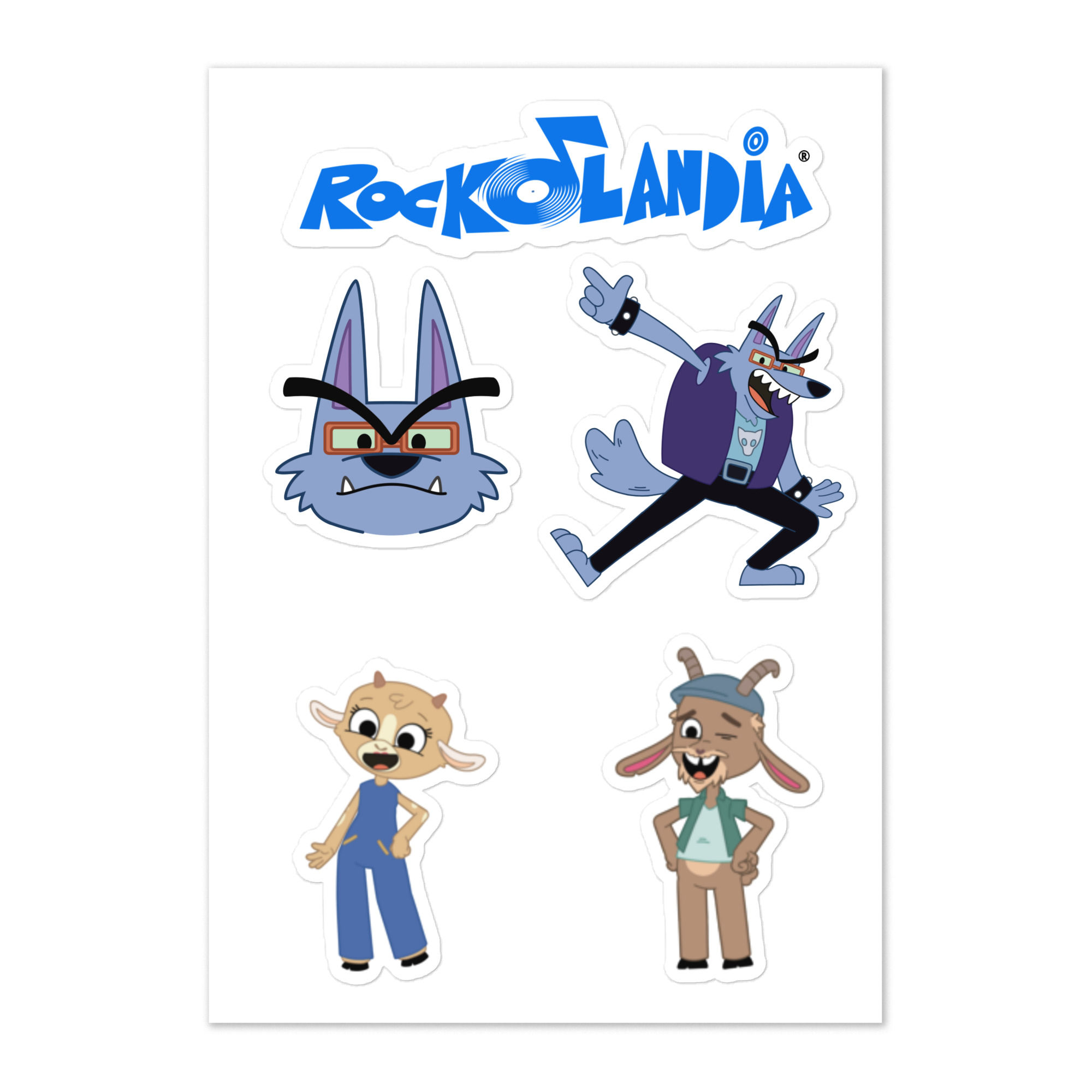 ROCKOLANDIA®: Sticker sheet Group 3