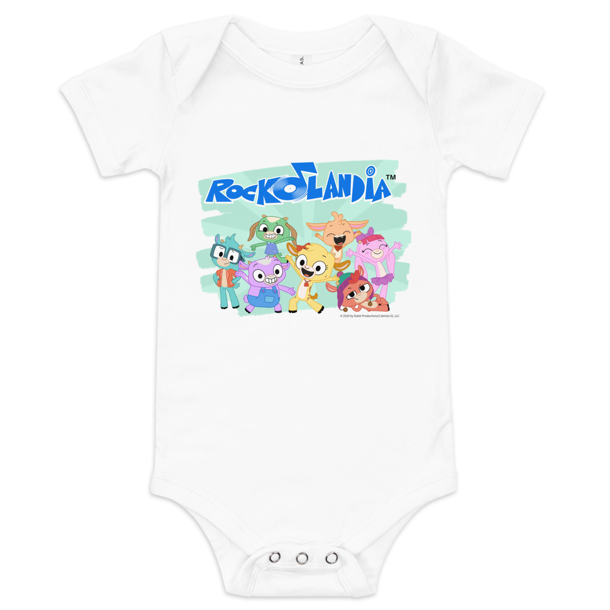 ROCKOLANDIA®: Baby short sleeve one piece