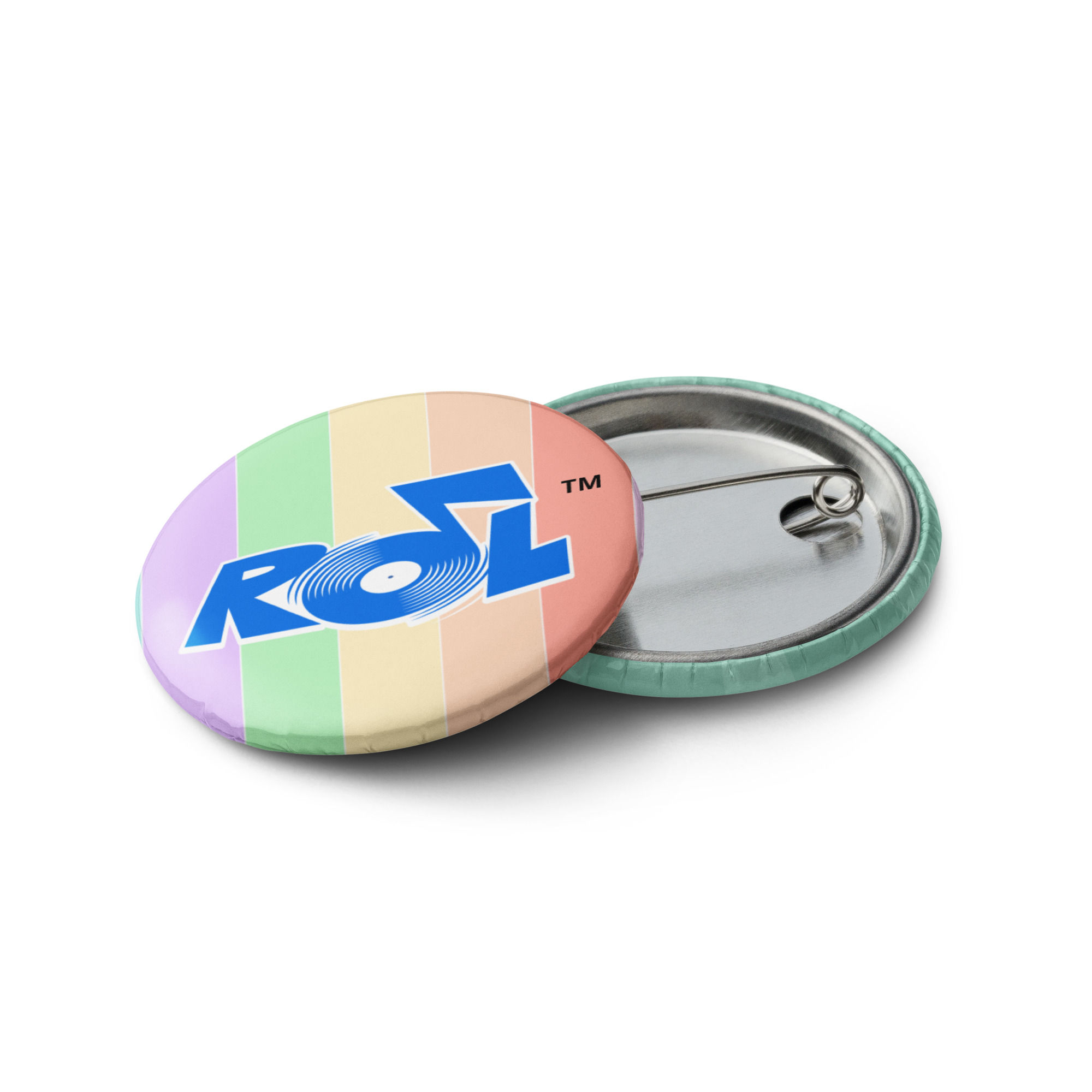 ROCKOLANDIA®: Set of pin buttons Group 1