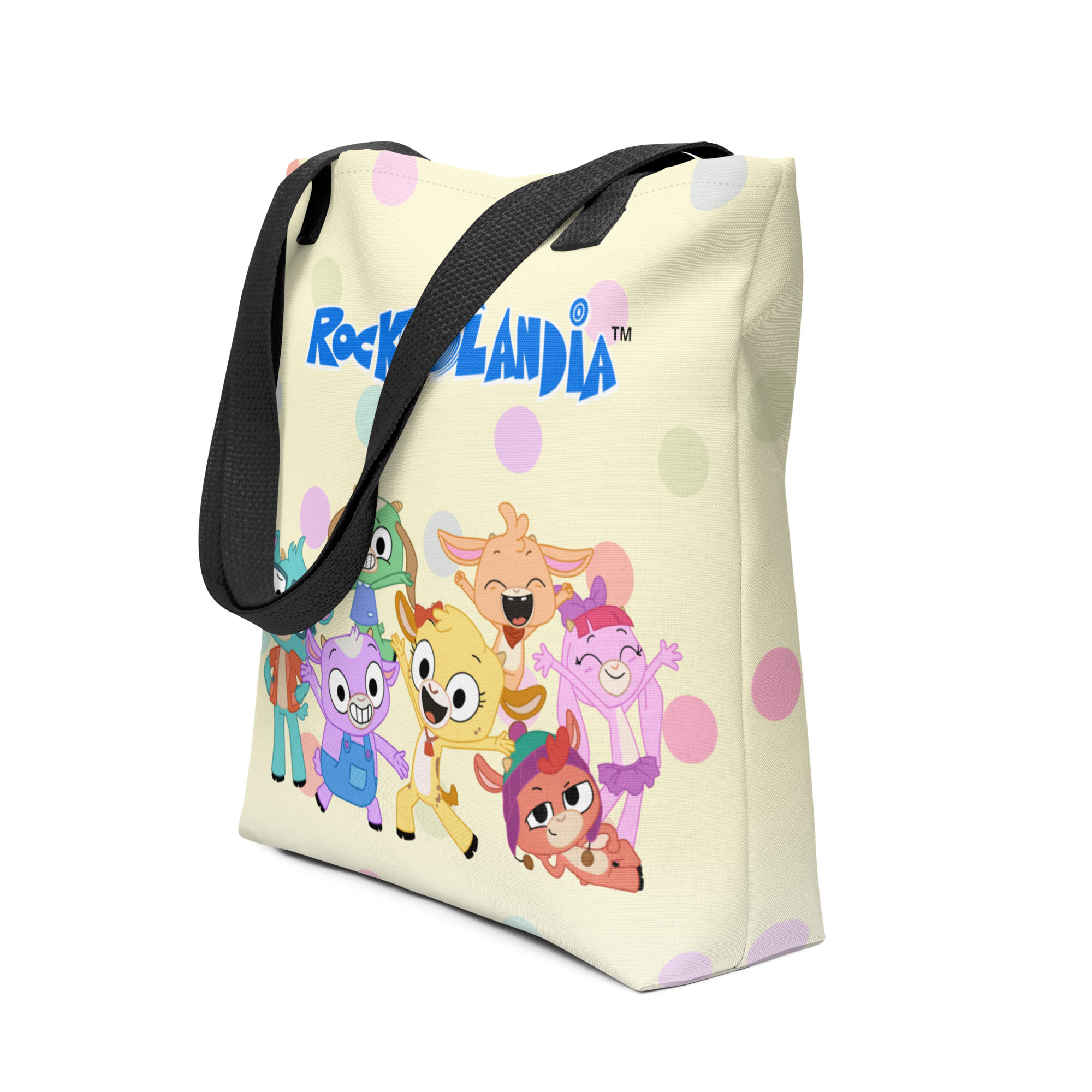 ROCKOLANDIA®: CABRITAS POLKADOTS Tote bag