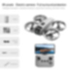 Thumbnail: NewP2 Mini Aerial Photography Drone HD Remote Control Aircraft Esc Dual Camera H