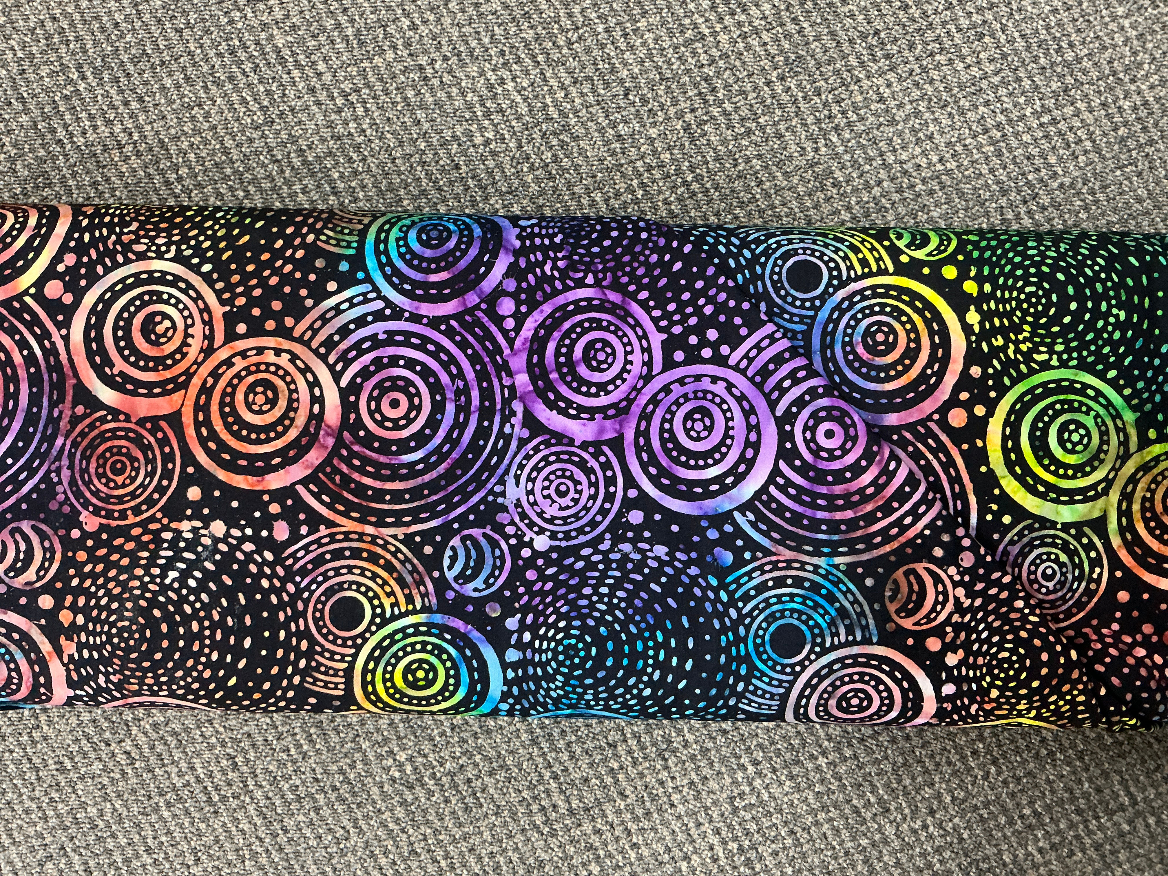 Batik Multi Swirl - Backing