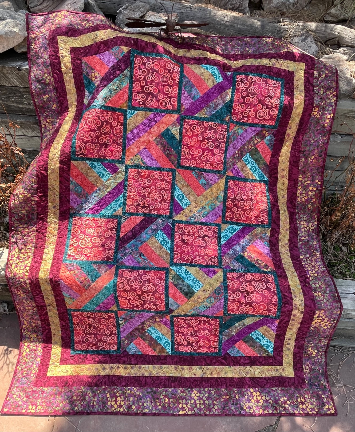 Sticks and Stones: a digital pattern