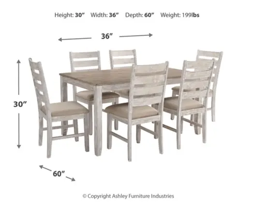 Thumbnail: Skempton Dining Table and Chairs (Set of 7)