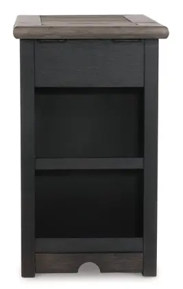 Thumbnail: Tyler Creek Chairside End Table with USB Ports & Outlets