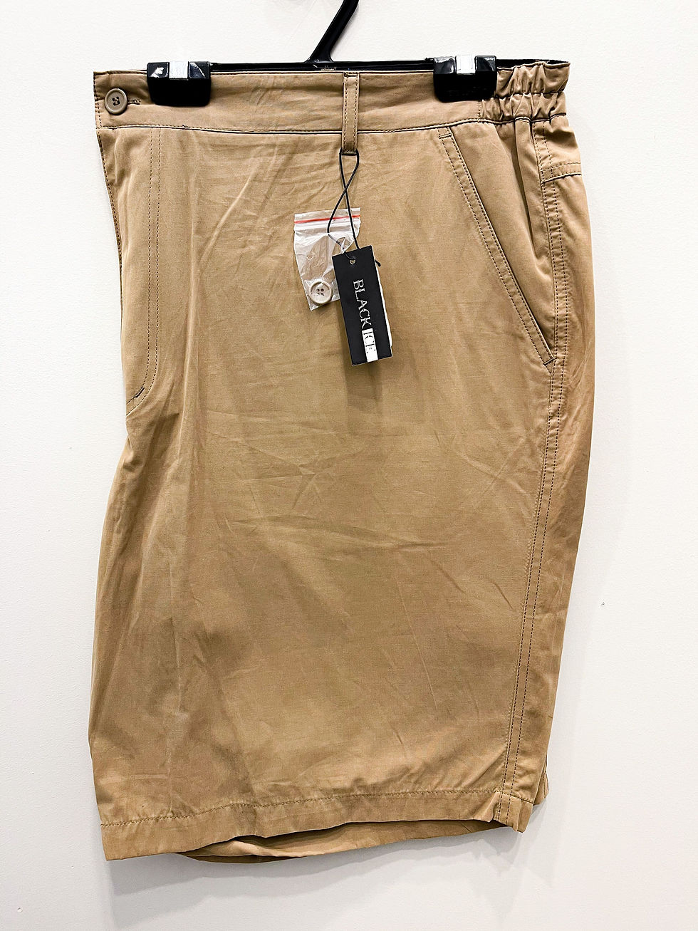 Black Ice Cotton Shorts