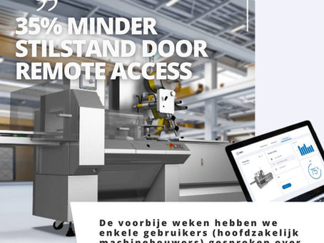 Bespaar meer van 35% stilstand tijd door remote access