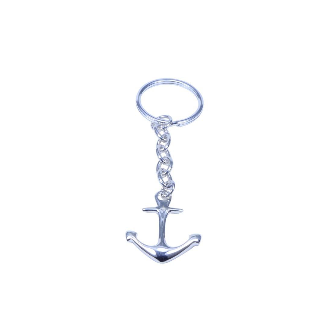 ⚥ Key Chain Anchor Silver