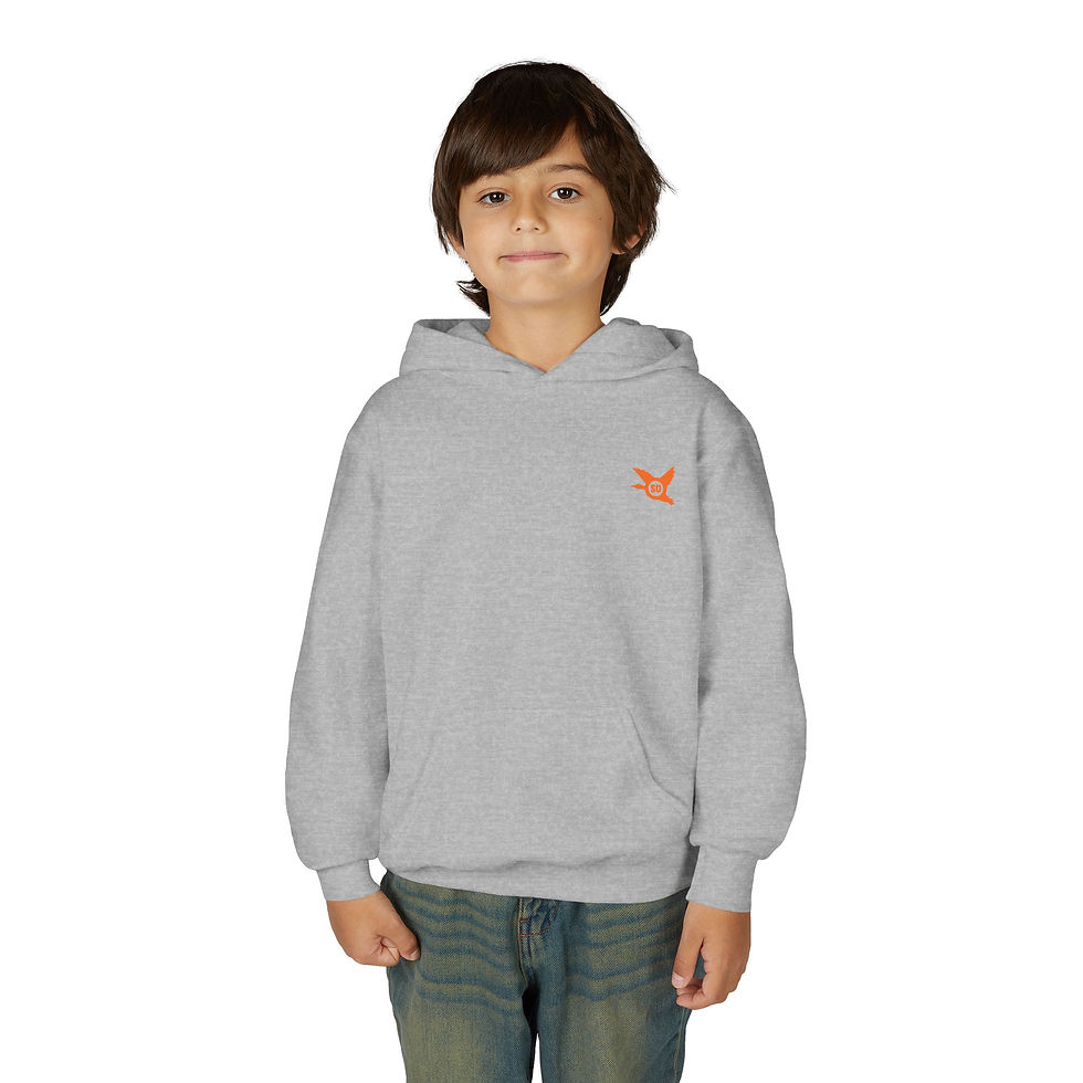 Thumbnail: Youth Heavy Blend Hooded Sweatshirt