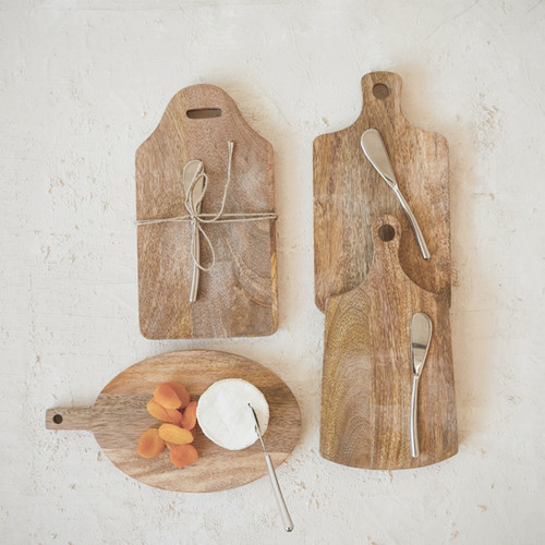 Mini Wood Serving Boards | Personal Charcuterie Board Set