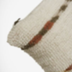 Decorative wool pillow