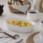 white ceramic baking dishes