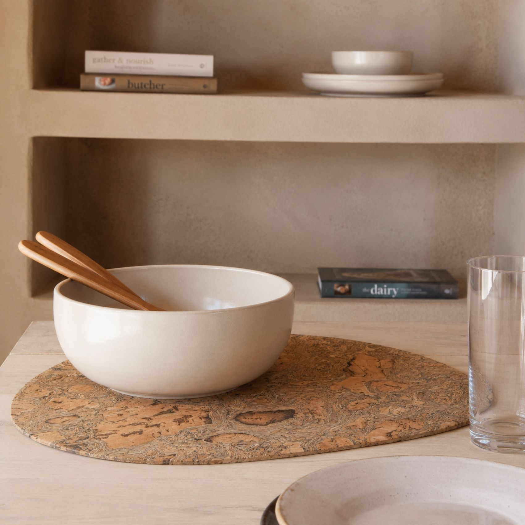 organic cork placemat set
