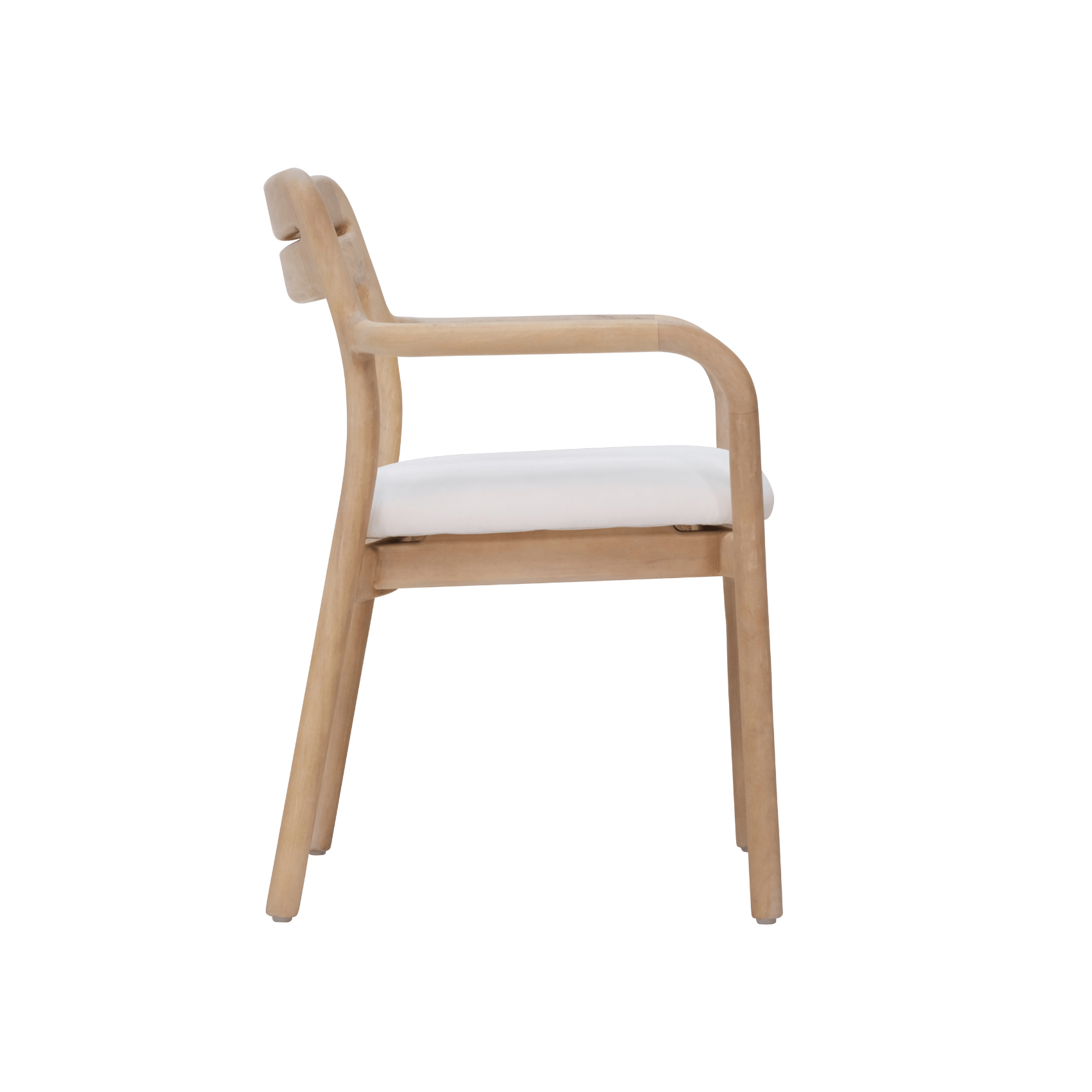 mango wood arm chair