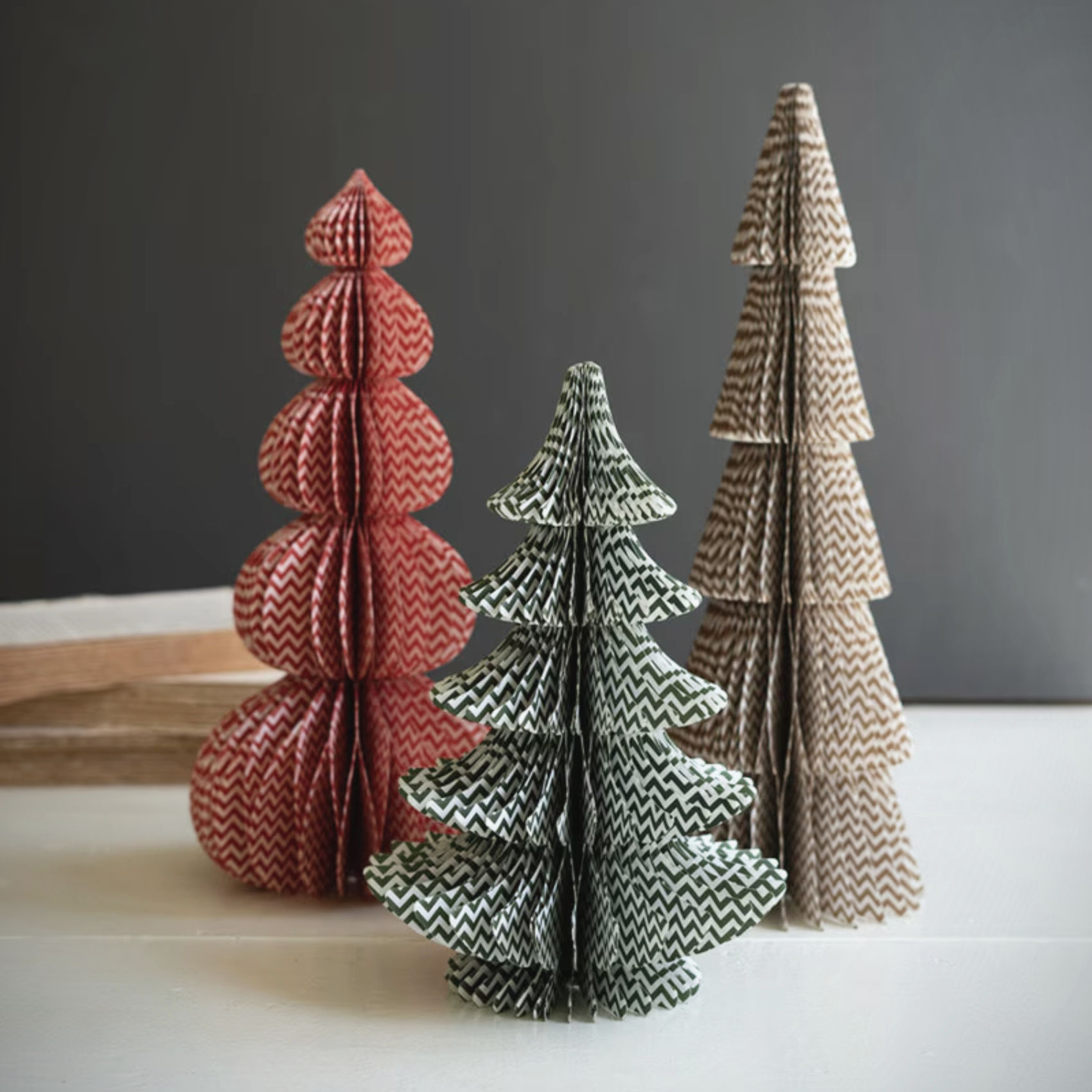 magnetic paper tree set