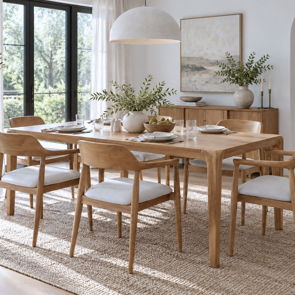 94" minimalist dining table